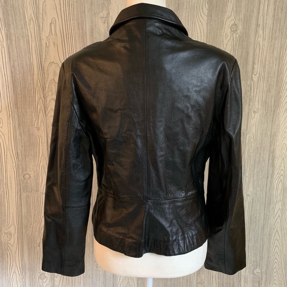 Wilson’s Leather Black Jacket circa 1986 - Picture 3 of 8